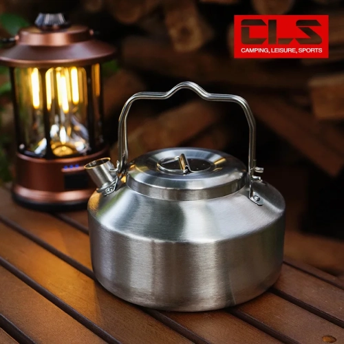 CLS Outdoor Stainless Steel Kettle Locking Handle Ca...
