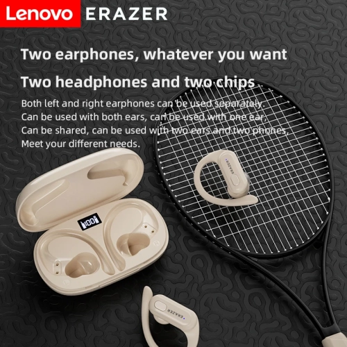 Lenovo ERAZER XT60 PRO Wireless Headphones Sports Ea...