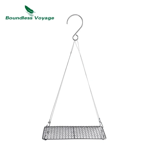 Titanium Camping Barbecue Grill Net Meshes 304 Stain...