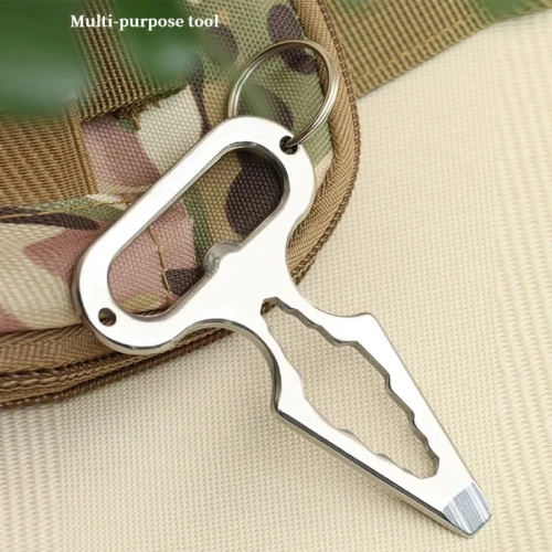 Outdoor EDC Survival Tool, Multifunctional Self-defe...