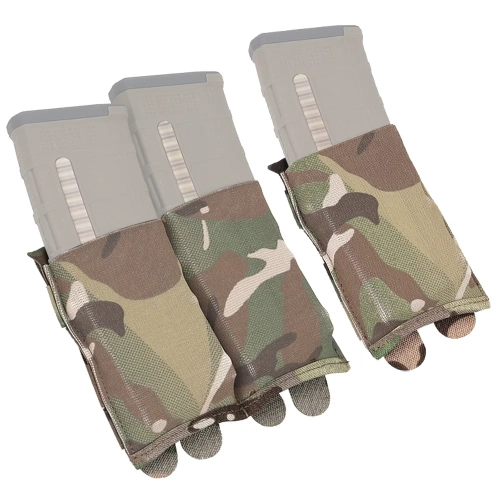 Double/Single 556 MAG Pouch MOLLE Elastic Storage Ma...
