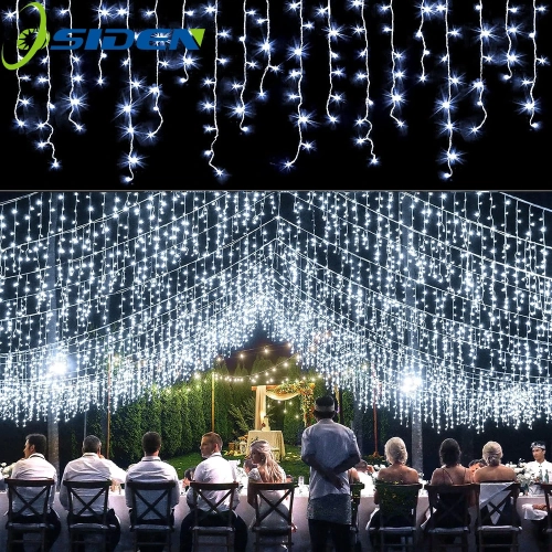 Solar Icicle Lights Wedding Decoration Fairy Lights ...