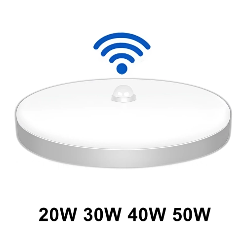 40W 50W Modern LED Ceiling Light PIR Motion Sensor C...