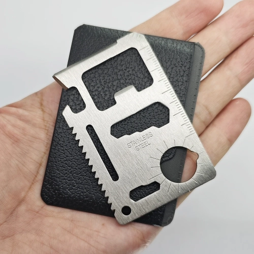 Stainless Steel EDC Pocket Tool Credit Card 11 In 1 ...