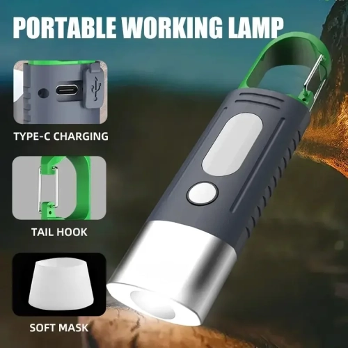 Mini Convenient High Power LED Flashlight Camping Fl...