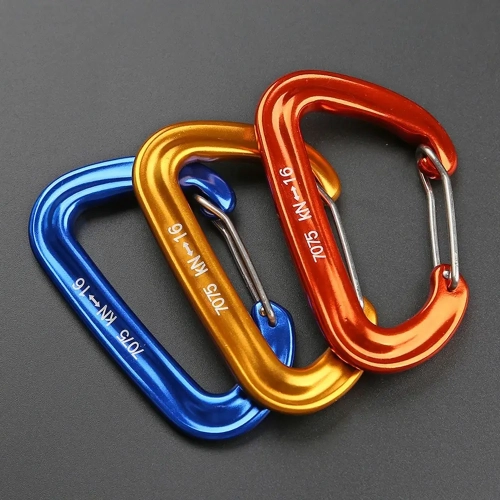 Professional Carabiner D Shape Mountaineering Buckle...
