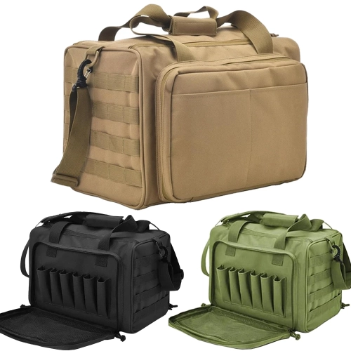 Gun Range Storage Bag Tactical Camping Molle Pouch O...