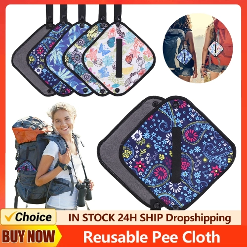 Pee Cloth Absorbent Wipes Camping Pee Rag Reusable W...