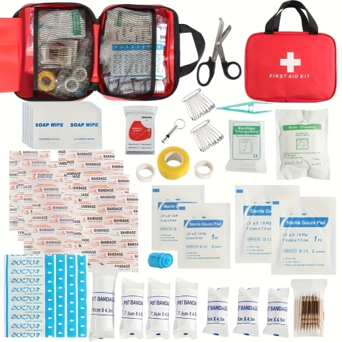 Portable Emergency Medical First Aid Bag Kit For Hou...