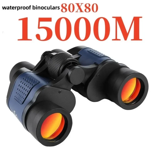80X80 Camping Binoculars 15000m Long Range HD High M...