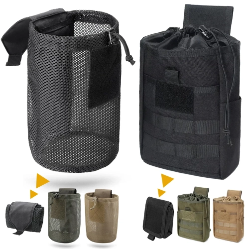 Foldable Molle Dump Drop Pouch Recycle Waist Pack Ba...