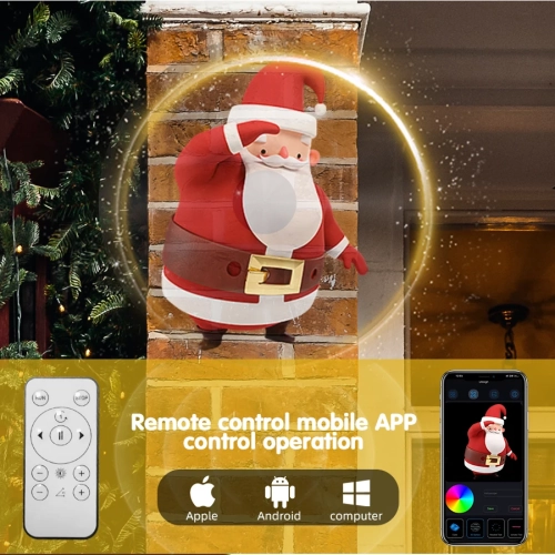 42CM Wifi 3D Hologram Projector Fan Remote Wifi Cont...