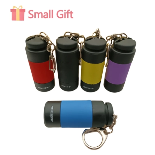 Holiday gifts Outdoor Keychain Flashlight Rechargeab...