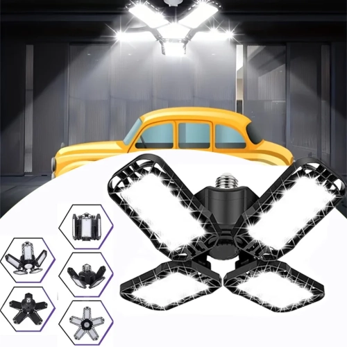 Garage Lights with Adjustable Panels E26/E27 Ceiling...