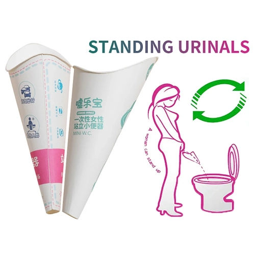 12pc/lot Disposable Paper Urinal Woman Urination Dev...