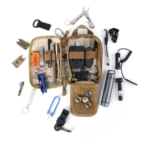 Molle Tactical EDC Pouch Waist Bag Mobile Phone Hold...