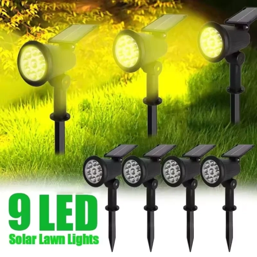 Solar Lights Outdoor Garden Solar Powered Wall Lamp ...
