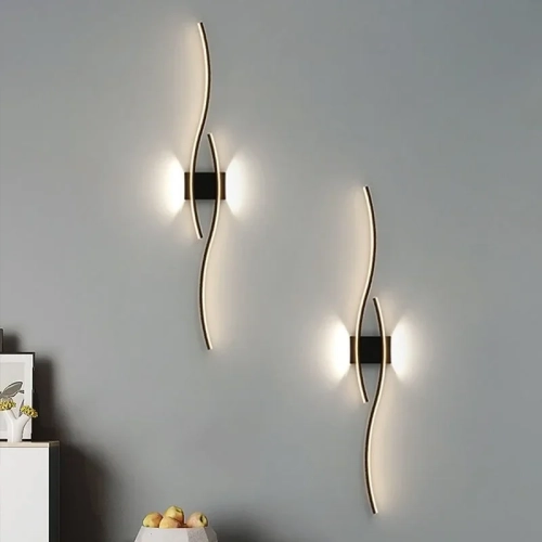 Wall Lamp LED Long Strip 60/80 Wall Sconce Home Deco...