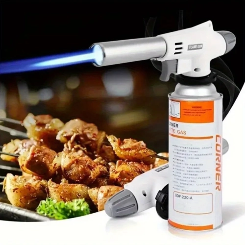 Gas Torch Flame Gun Welding-Burner Cooking Single Sw...