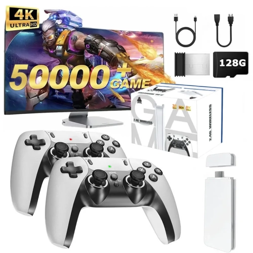 4K TV Game Stick M15 Video Game Console Built-in 400...
