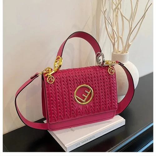 Womens Spring-Summer Woven Small Square Convertible ...