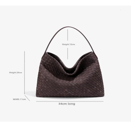 Designer Bags Women Retro Fashion Woven Large Capaci...