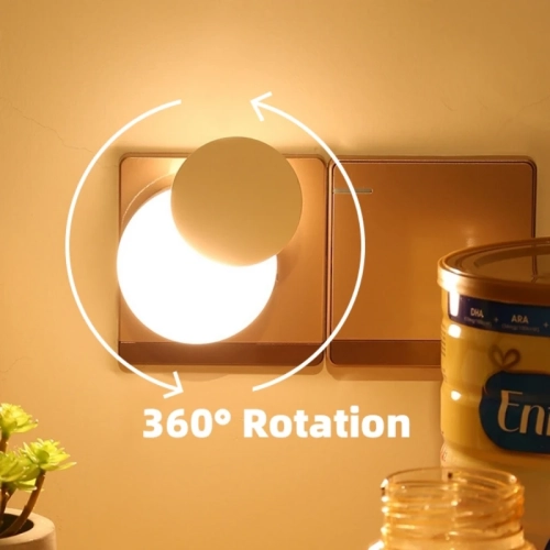 LED Light Control Sensing Lamp Night Lights EU US Pl...