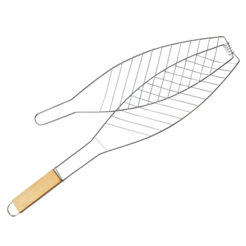 Fish Grilling Basket Flexible Non stick Fish Barbecu...