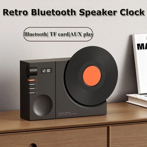 Mini Retro Bluetooth 5.3 Speaker with AUX Playback W...