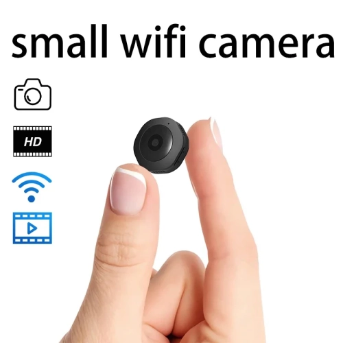 HD 1080P Mini IP Camera Covert Small Nanny Cam Video...