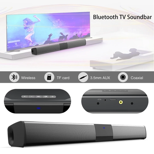 20W Wireless Bluetooth Soundbar Stereo Speakers Home...