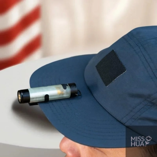 Pocket Emergency Ambient LED Flashlight with Attache...