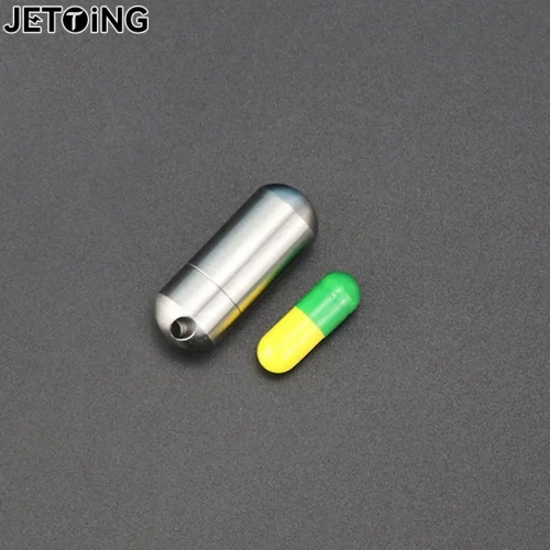 Portable Mini Stainless Steel Sealed Capsule Waterpr...