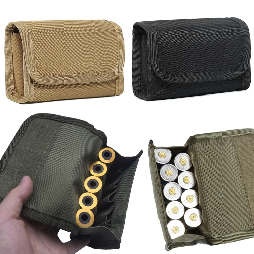 Hunting Ammo Pouch Tactical Waist Bag 10 Rounds Shot...