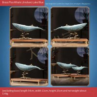 Brass Lake Blue Whale-Large