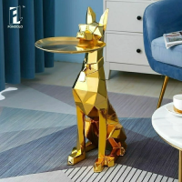 Greyhound Gold (H74cm) + Tray