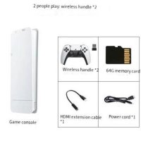 2 wireless handles pre-installed 2W+ game top with plug-in play best-sellers.