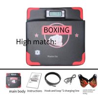 Upgrade voice broadcast boxing target match (send boxing gloves) plus professional boxing bandage.