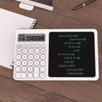 White Calculator + Tablet