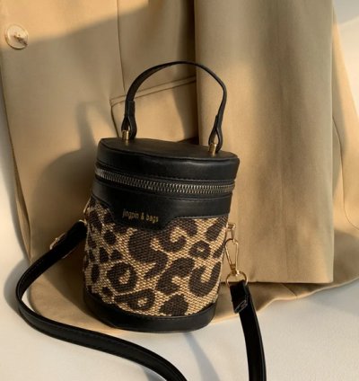 Leopard Print Black