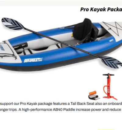 Pro Kayak Package
