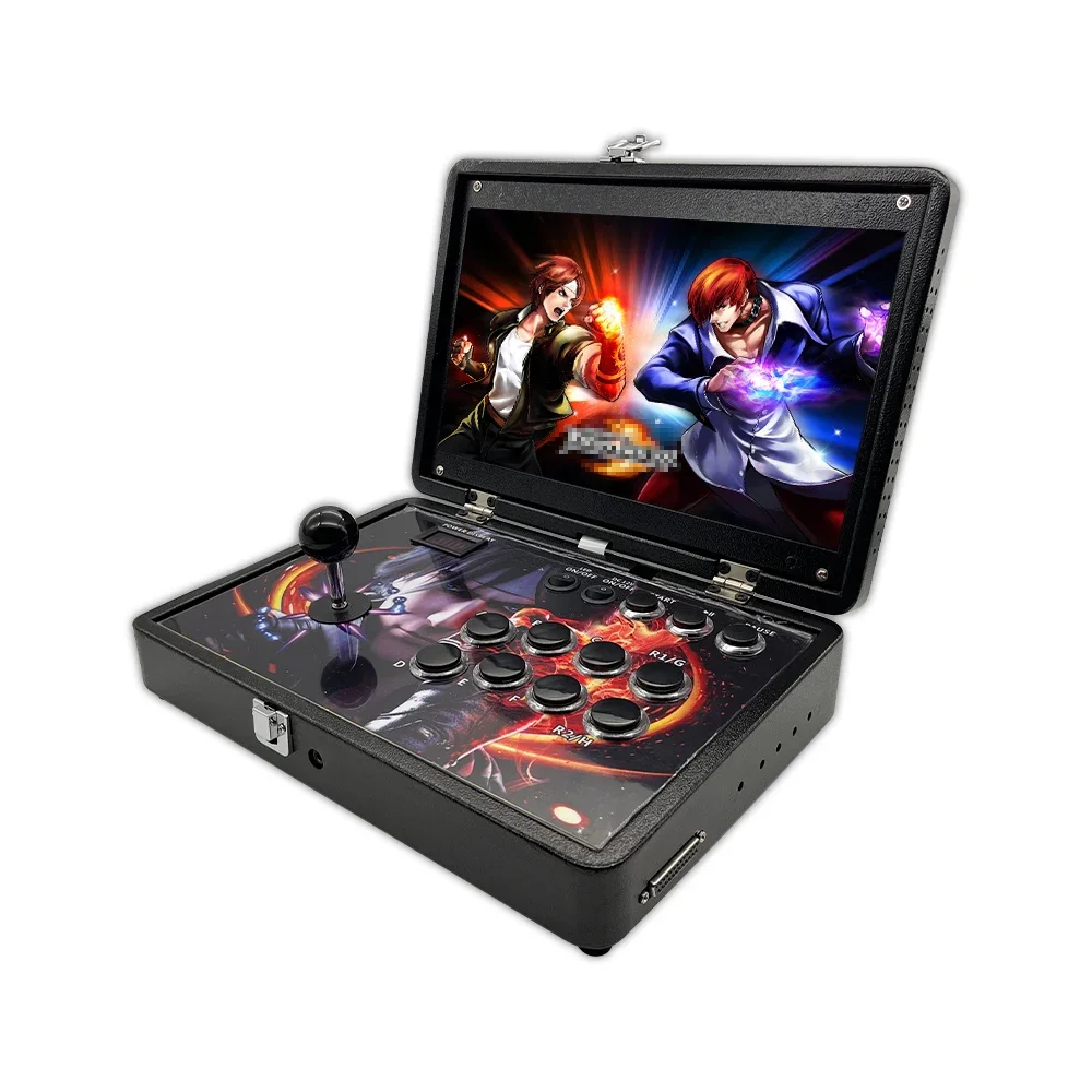New 14-Inch Arcade Video Game Console Portable Folding Moonlight Treasure Box Pandora DX  Box 26800 in 1 720P HD
