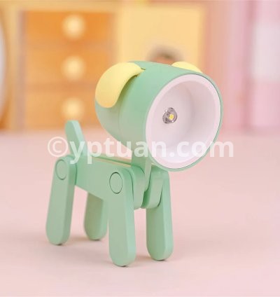 Green dog