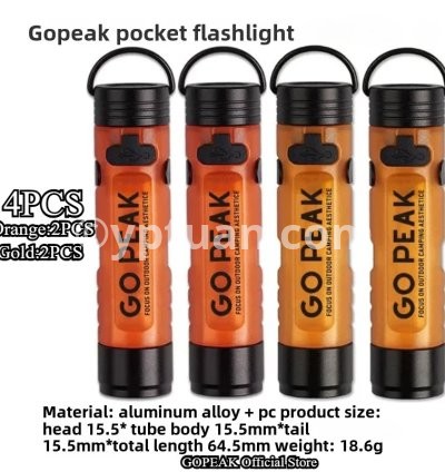 4PCS-2Orange 2Gold