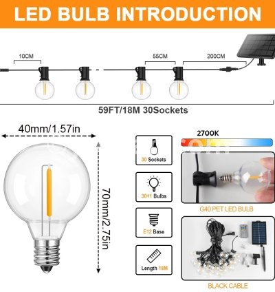 18M 30 Bulbs