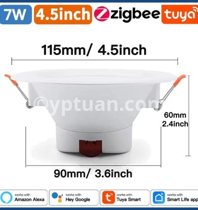 7W hole 95-105mm