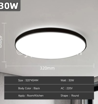 30W Black A