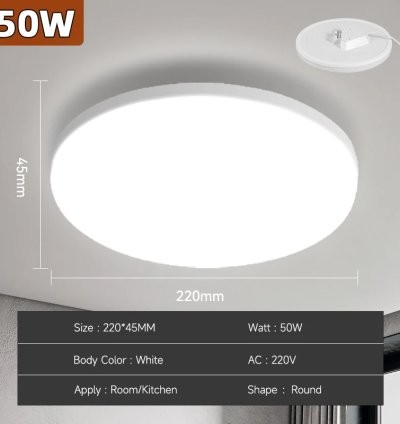 50W White B