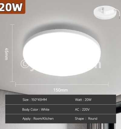 20W White B