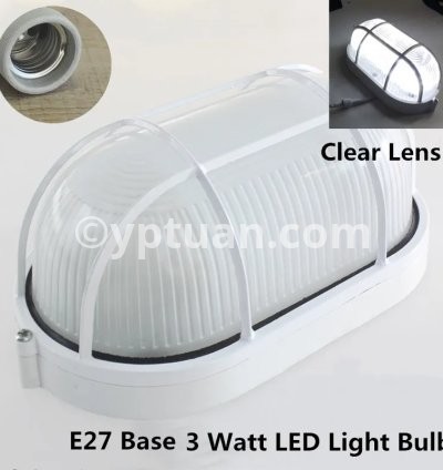 Oval Clear 3W